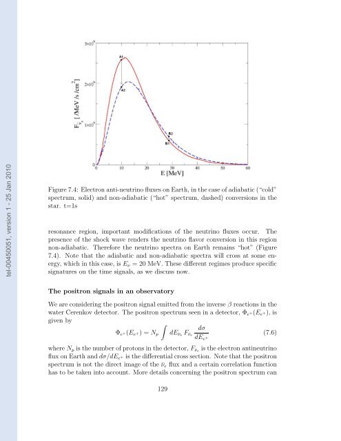 Etudes des proprietes des neutrinos dans les contextes ...