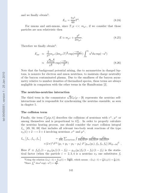 Etudes des proprietes des neutrinos dans les contextes ...