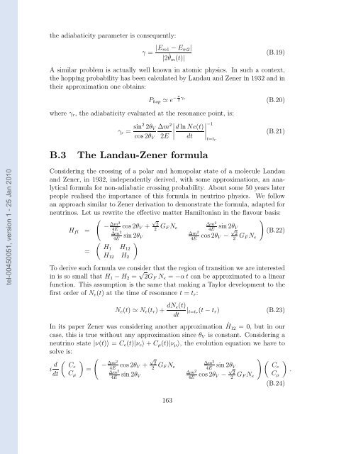 Etudes des proprietes des neutrinos dans les contextes ...