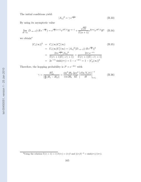 Etudes des proprietes des neutrinos dans les contextes ...