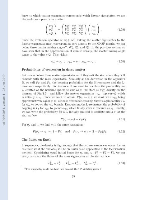 Etudes des proprietes des neutrinos dans les contextes ...