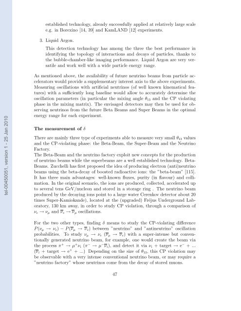 Etudes des proprietes des neutrinos dans les contextes ...