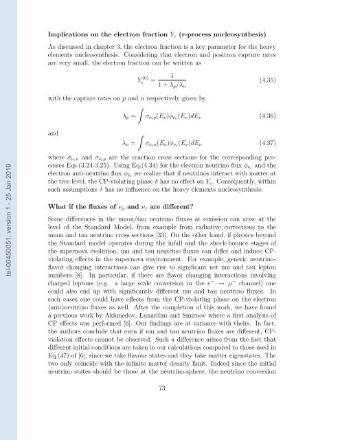 Etudes des proprietes des neutrinos dans les contextes ...