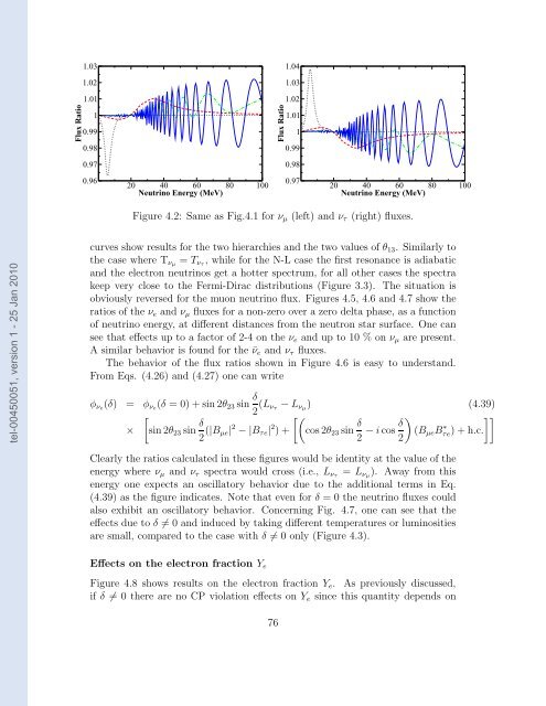 Etudes des proprietes des neutrinos dans les contextes ...