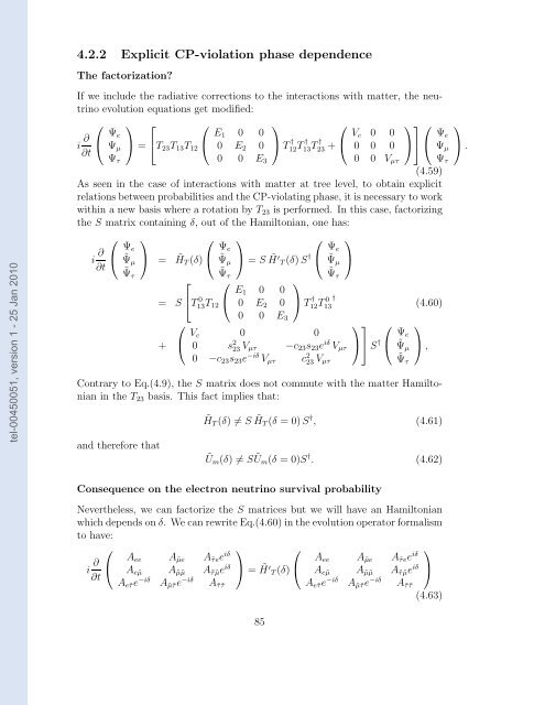 Etudes des proprietes des neutrinos dans les contextes ...