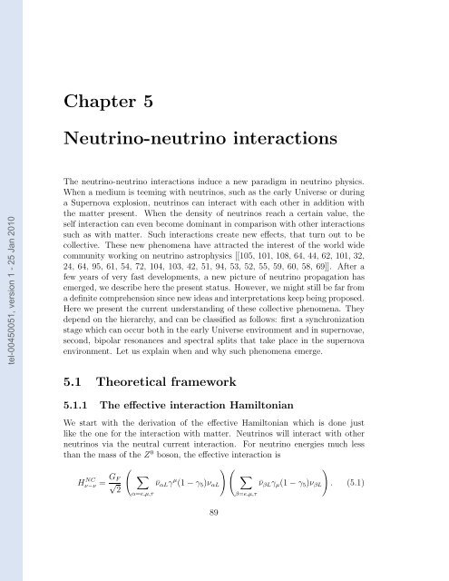 Etudes des proprietes des neutrinos dans les contextes ...