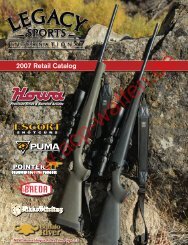 2007 Retail Catalog - ACP-Waffen