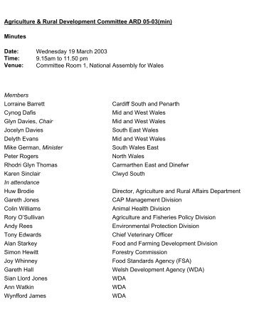ARD 06-02(min)draft - National Assembly for Wales