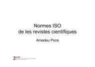 Normes ISO de les revistes científiques