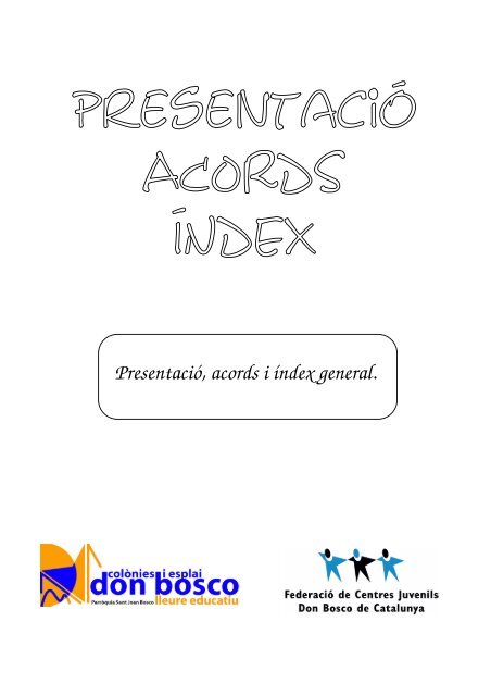 Presentació i coses pràctiques