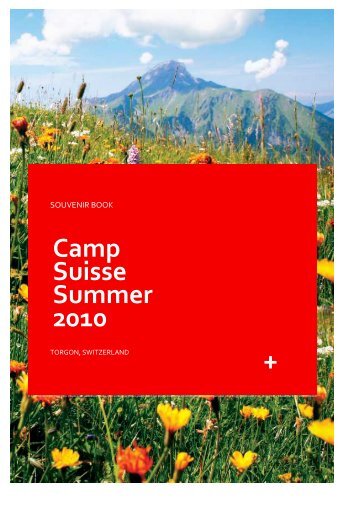 Summer 2010 - International Camp Suisse