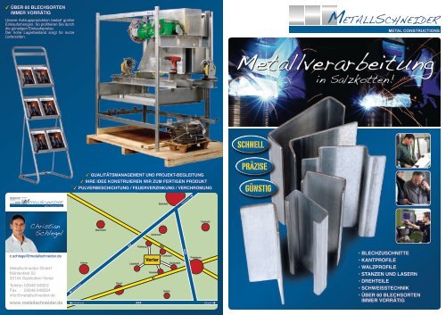 Metallverarbeitung - SKG - Metallschneider GmbH