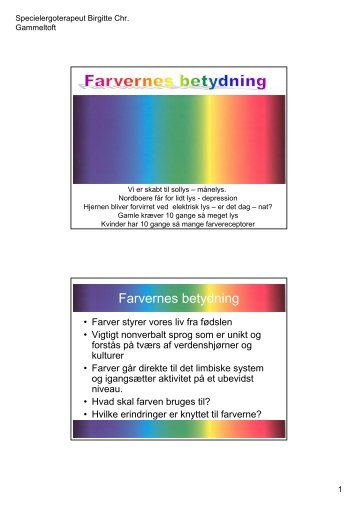 Farvernes betydning.pdf - Birgitte Gammeltoft