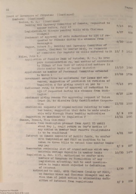 1937 - Complete Issue (53.5M) - Fraser - Federal Reserve Bank of ...