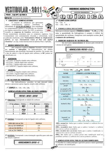 Aula 02 - Hidrocarbonetos - Portal Impacto