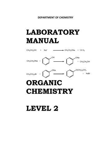 Laboratory manual - Jabatan Kimia UM