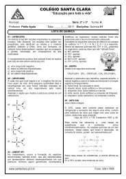 2° e 3° ANO - 23/03 - Colégio Santa Clara