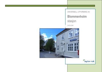 Blommenholm stasjon - Bærum kommune