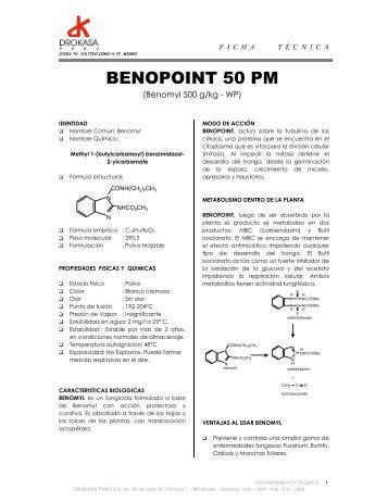 BENOPOINT 50 PM - Drokasa Perú