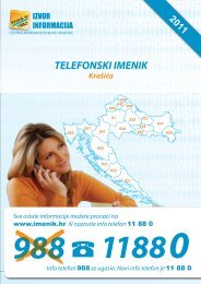 PREUZMITE telefonski Imenik Krašića - Imenik.hr