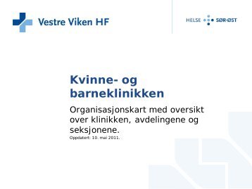 Kvinne- og barneklinikken - Vestre Viken HF