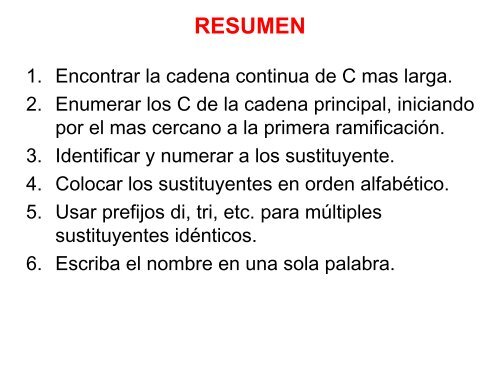 Nomenclatura (Dr. Rafael Castillo)Version pdf - quimica organica