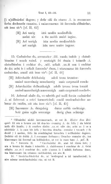 Irische Texte : mit ersetzungen und Wterbuch