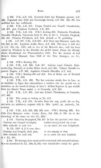 Irische Texte : mit ersetzungen und Wterbuch