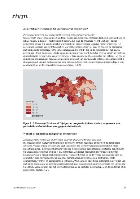 RIVM rapport 270232001 Spelen met gezondheid - Leefstijl en ...