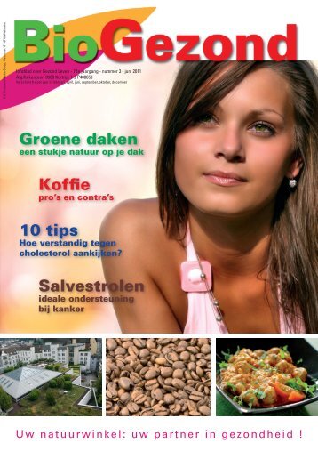 Groene daken Koffie 10 tips Salvestrolen - BioGezond