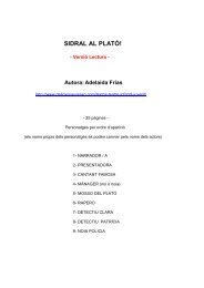 SIDRAL AL PLATÓ! - textos de teatre infantil i juvenil – Llibreria de ...