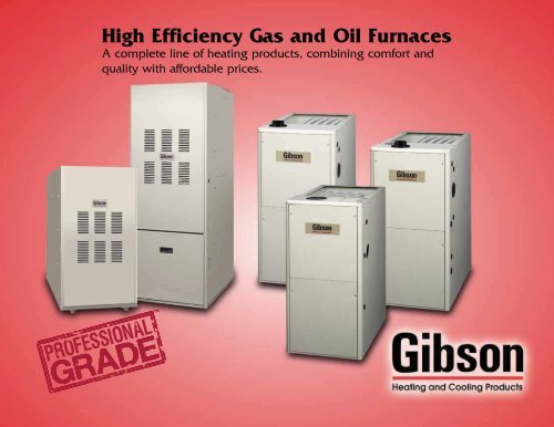High Efficiency Gas and Oil Furnaces - Nordyne