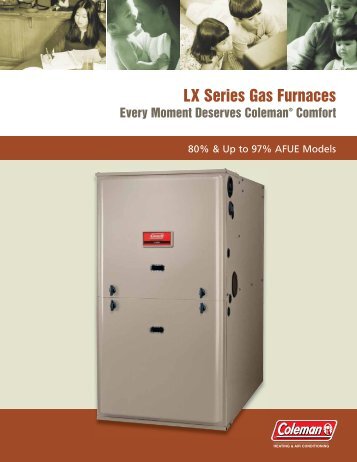 LX Series Gas Furnaces - UPGNet