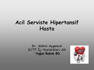 Acil Serviste Hipertansif Hasta - Türk Hipertansiyon ve Böbrek ...