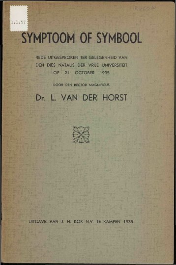 SYMPTOOM OF SYMBOOL - VU-DARE Home