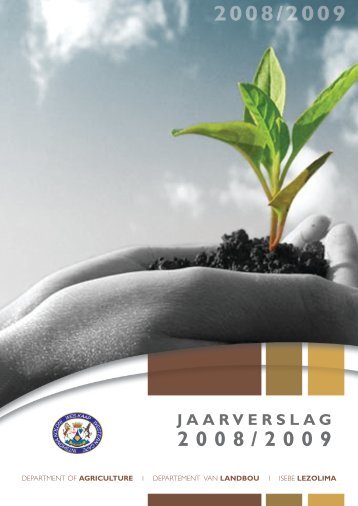 JAARVERSLAG - Department of Agriculture: Western Cape