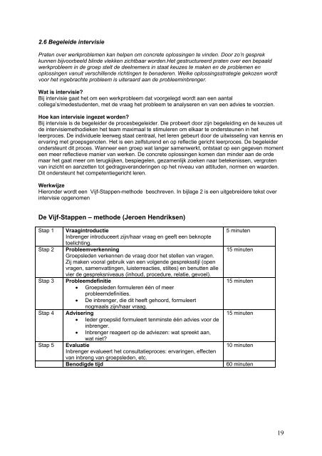 Transactiemodel voor action learning - Gert Jan Schop