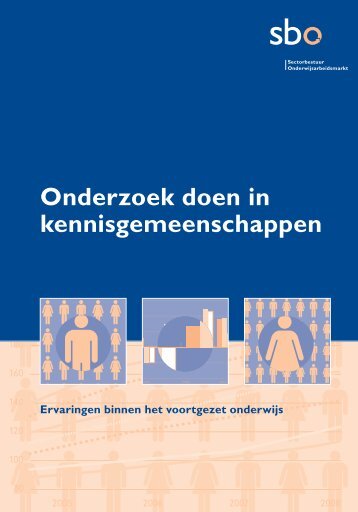 Onderzoek doen in kennisgemeenschappen - Sectorbestuur ...