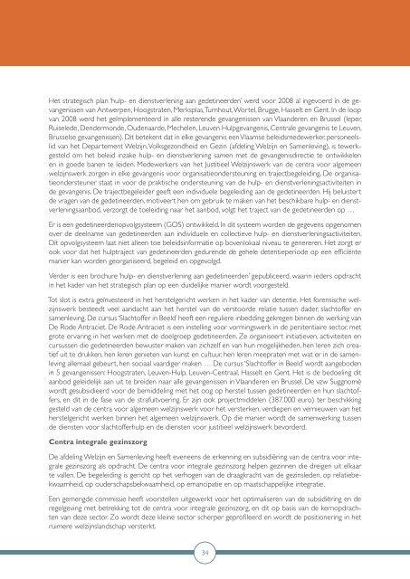 | Jaarverslag | Departement Welzijn, Volksgezondheid en Gezin