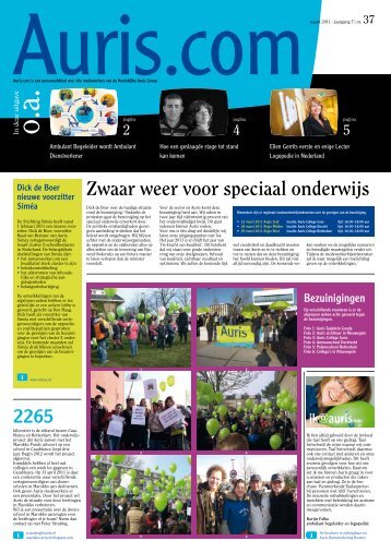 Zwaar weer voor speciaal onderwijs 2265 - Koninklijke Auris Groep