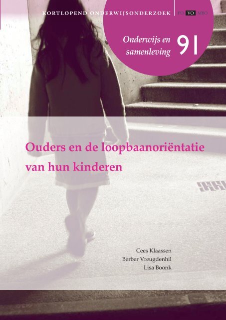 Ouders en de loopbaanoriëntatie van hun kinderen - Leraar24