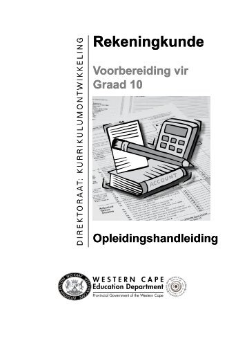 Voorbereiding vir Graad 10