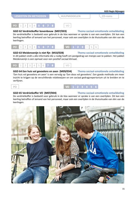 Onderwijsbrochure Natuur - MEC Nijmegen