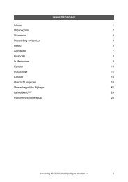 INHOUDSOPGAVE Inhoud 1 Organogram 2 ... - UVV Haarlem