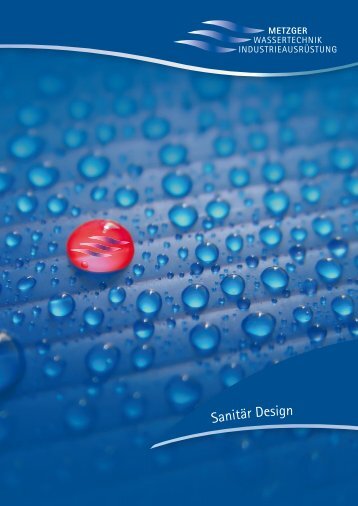 Sanitär Design - Metzger Wassertechnik