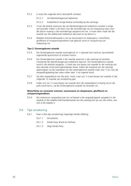 Allsure Policy Wording (Afrikaans)