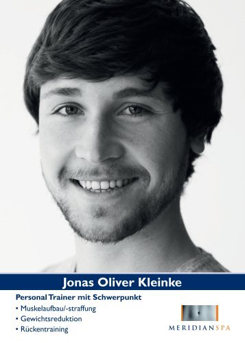 Jonas Oliver Kleinke - MeridianSpa