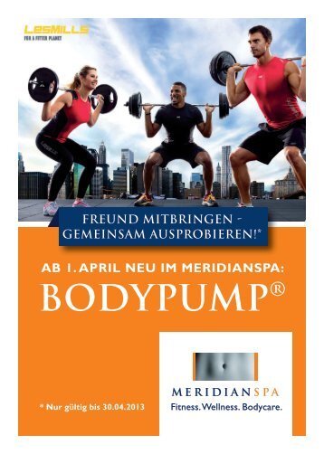 BODYPUMP® von LES MILLS - MeridianSpa