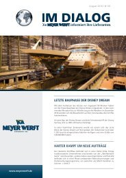 Jetzt ansehen - Meyer Werft