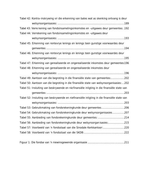 algemeen aanvaarde rekeningkundige praktyk vir niewinsgewende